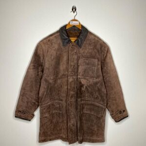 Vintage Timberland genuine suede leather jacket‎